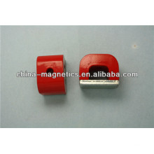 Alibaba Express rojo pintado pote imán de Alnico